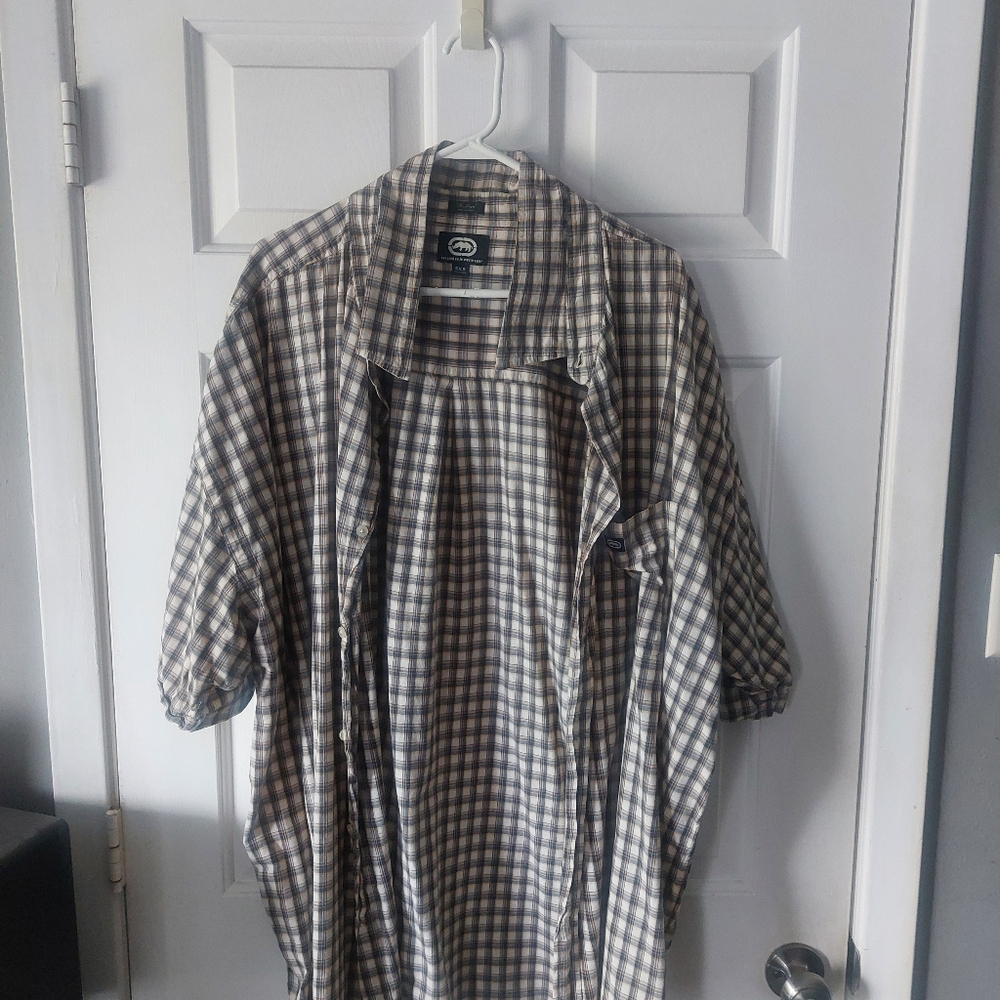 Ecko short sleeve button-up 5XL